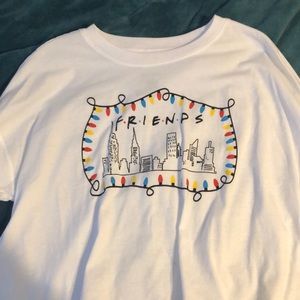 white Christmas “friends” sweatshirt